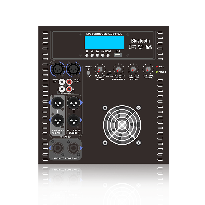 PL28SUB-6-1.1: Umschaltbare Bass-Boost-Frequenz und wählbare Ausgabemodi 1.1-Kanal-Line-Array-Lautsprecher-Funktionsmodul