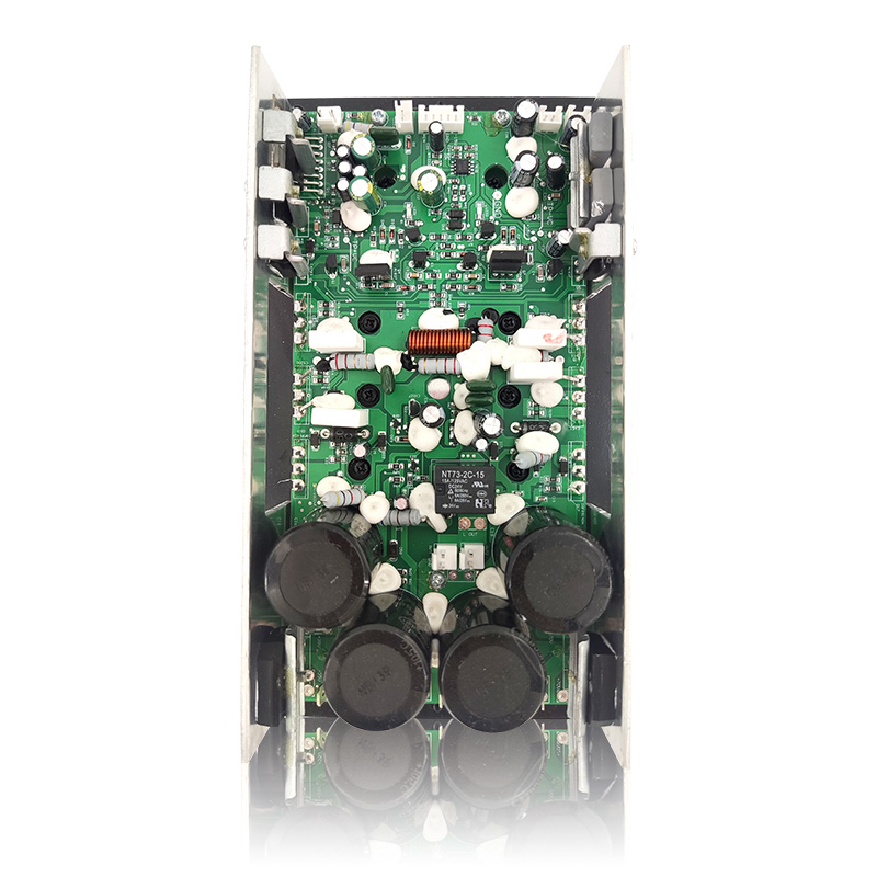 AMP400H+7294: LP 400W+HP 100W Leistungsstarke Leistung mit U-förmigem Aluminiumkühler, Leistungsverstärkermodul der Klasse H