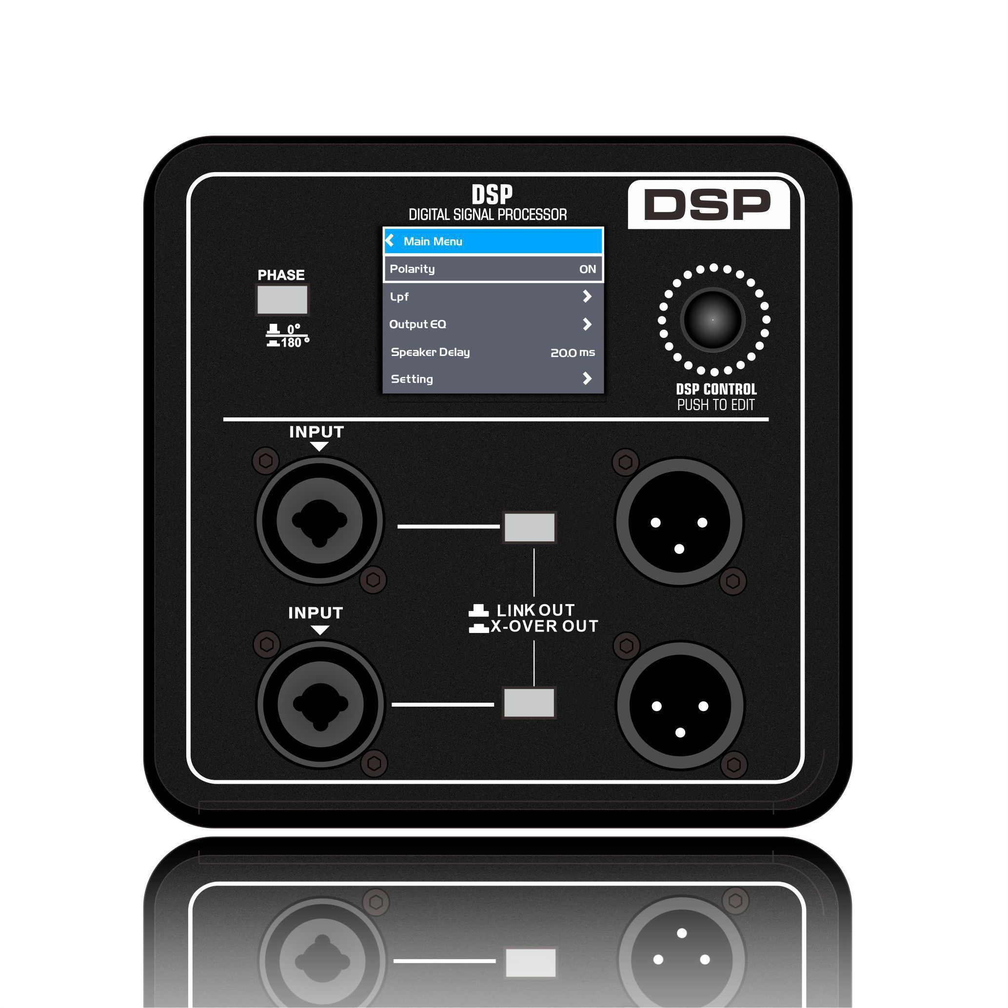 DSP2405SUB Professioneller Aktiv-Subwoofer-Verstärker