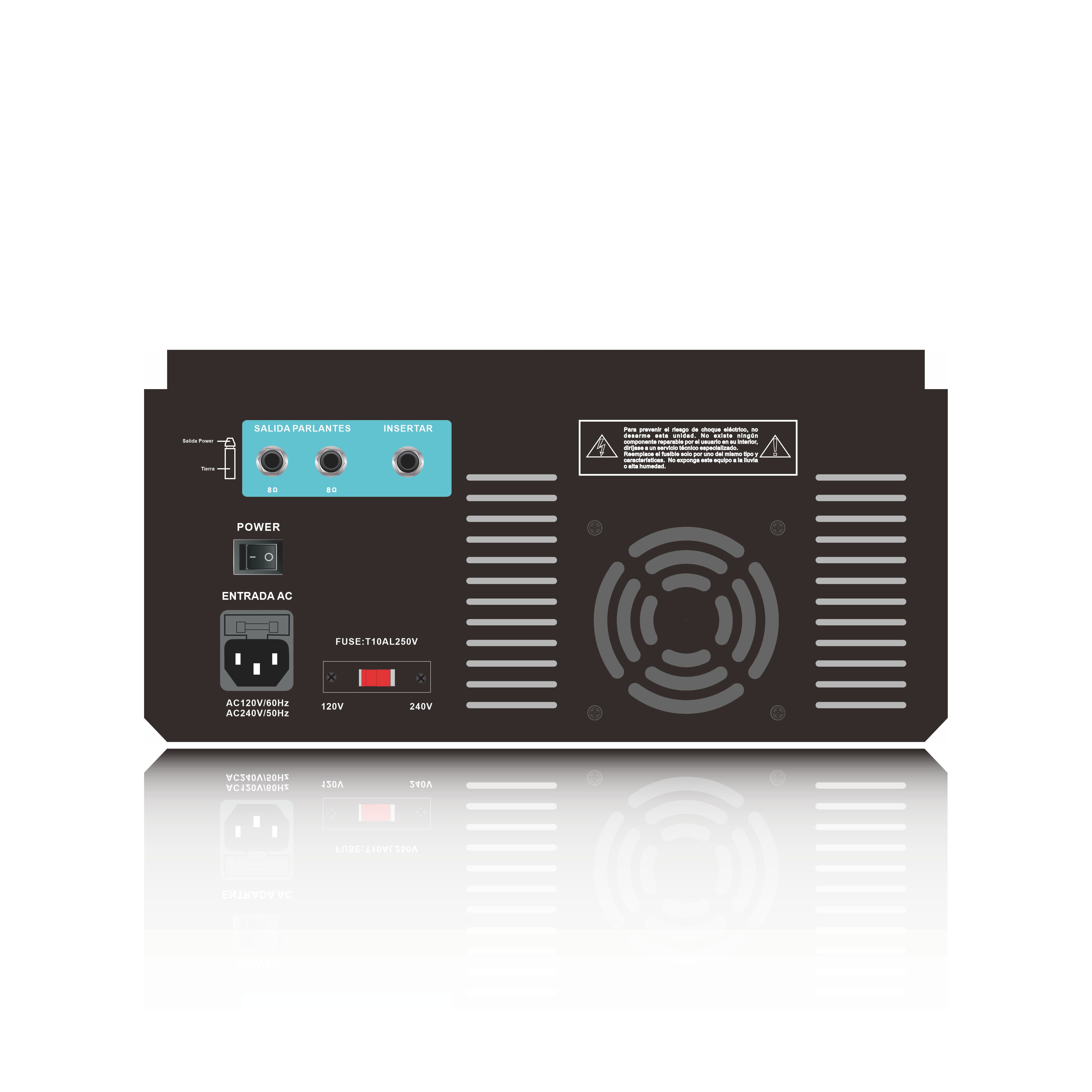 4-Kanal-Bluetooth-Karaoke-Mischverstärker SB4200