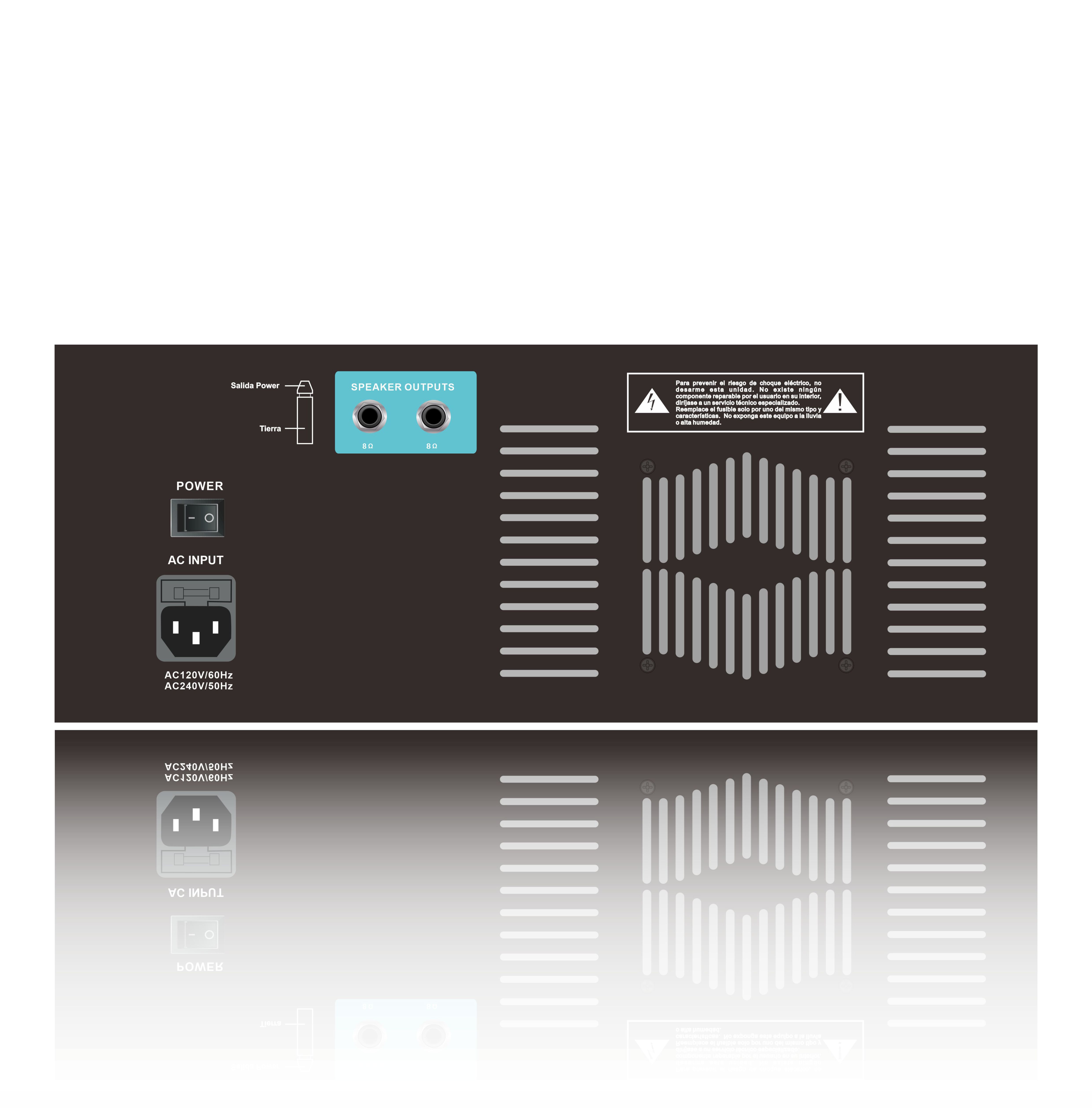 Woodbox 6-Kanal-Powermixer SB6200