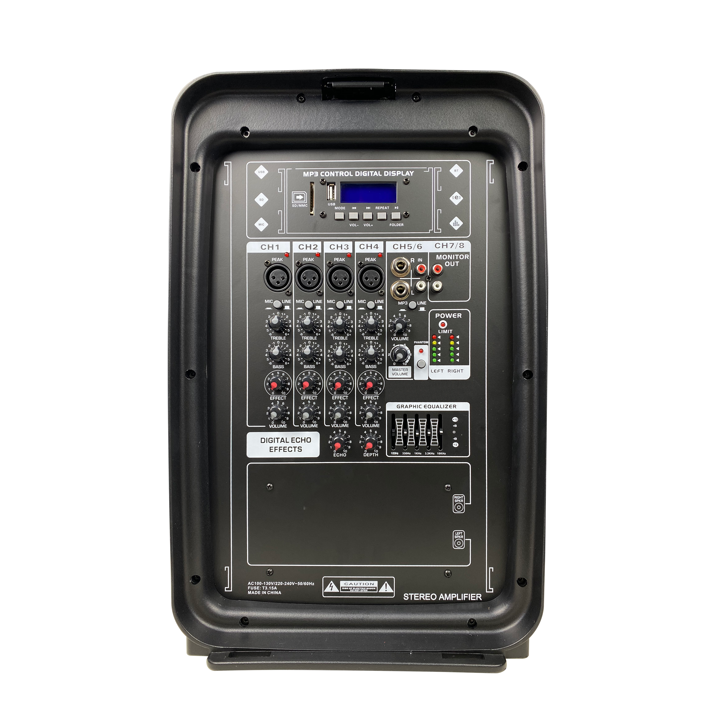 Kompakter 10-Zoll-ZWEI-WEGE-System-Mischverstärker EON210A