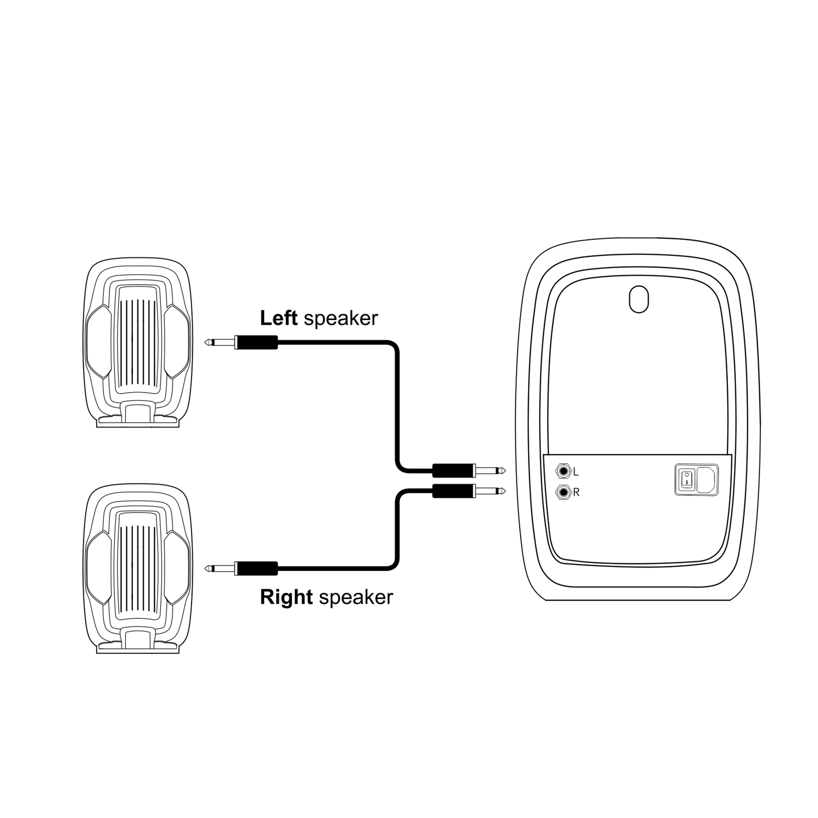 Kompakter 10-Zoll-ZWEI-WEGE-System-Mischverstärker EON210A