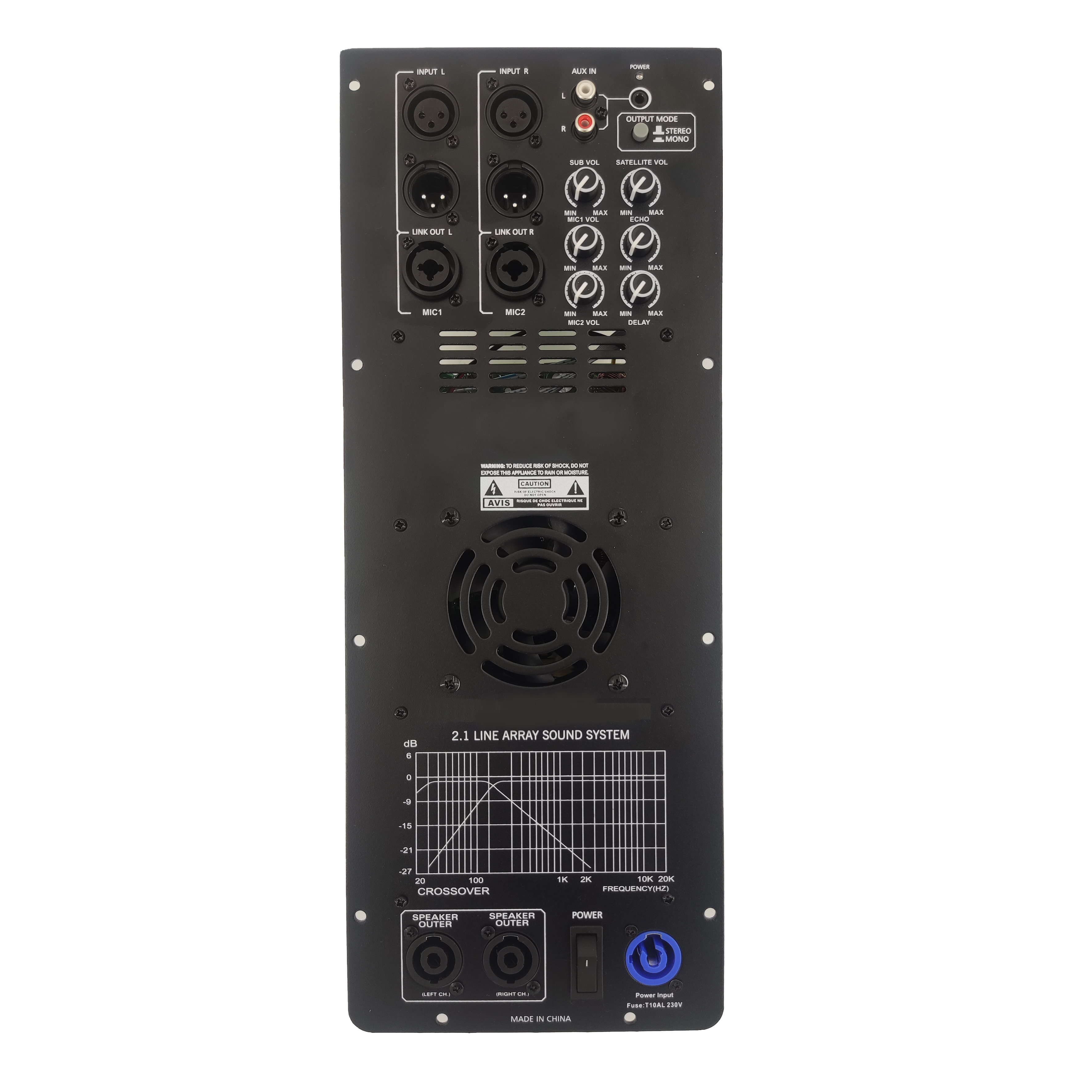 DSP1908-2.1 Pro aktiver Line-Array-Leistungsverstärker