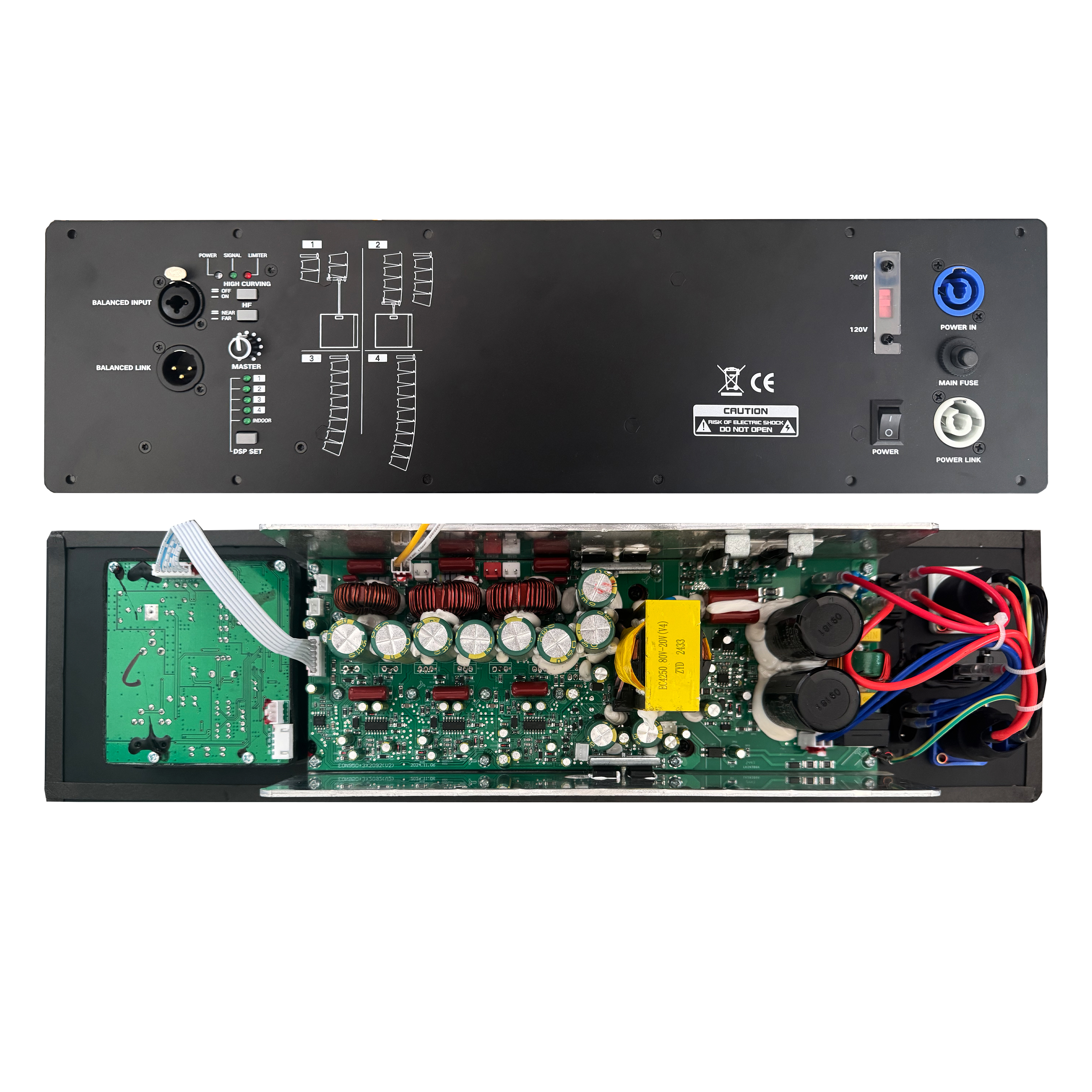 HDL10-A Professioneller Line-Array-System-Leistungsverstärker